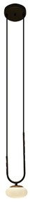 Pendente Ares 10X32Cm Led 5W - Usina 19755/1 Led (FN-F - Fendi Fosco, 4000k, 110v)