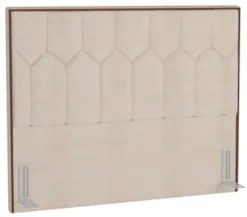 Cabeceira Cama Box Casal Queen 160cm Órion Z37 Linho Bege Cru - Mpozen