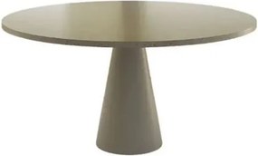 Mesa de Jantar Redonda Organic Concreto Cinza