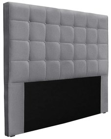 Cabeceira Cama Box Solteiro 90 cm Verona Linho S04 - D'Rossi - Cinza