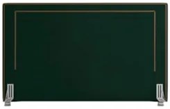 Cabeceira Cama Box Casal Queen 160cm Mali Z37 Veludo Verde Musgo - Mpo
