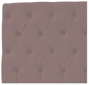 Cabeceira Estofada Liverpool 140 cm Casal Linho Rosê - ADJ Decor