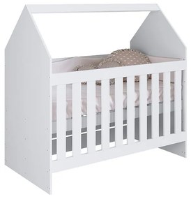 Berço Quarto Infantil Cama Montessori Meu Fofinho - Branco