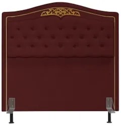 Cabeceira Cama Box Casal Queen 160cm com Tachas Imperial Veludo J02 Bo