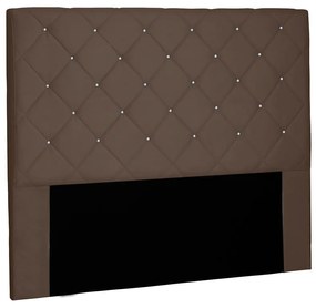 Cabeceira Tania Para Cama Box Solteiro 90 cm Suede Caramelo - D'Rossi