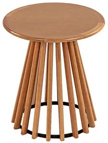 Mesa Lateral Dover Redonda Verniz Avela - 72746 Sun House