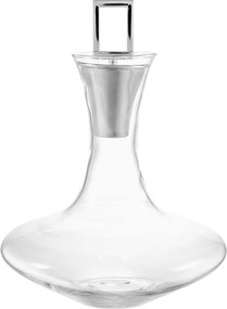 Decanter C/ Tampa Pegador Quadrado Prata