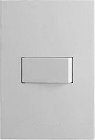 Conjunto Interruptor Simples Branco Com Placa 4x2 Inova Pro