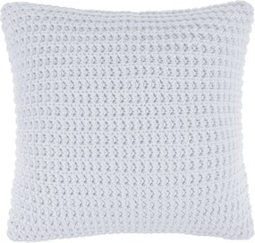 Almofada Trussardi  Tricot 100% Algodão Rizzo Branca - 40x40cm