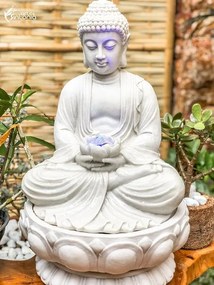 Fonte de Buda em Marmorite 50cm