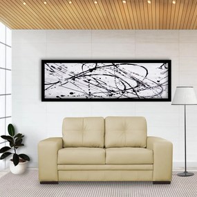 Sofá 2 Lugares Sala de Estar Milano 170cm Couro Bege G58 - Gran Belo