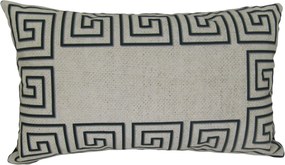 Capa Almofada Veludo estampado Cairo Verde - Verso Verde - 30x50cm