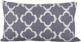 3 Capas Almofada Confort Veludo Cinza 30x50cm