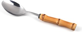 Colher de Café em Bambu Natural - Inox  Inox