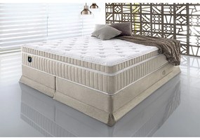 Cama Box Somiê com Colchão Magnific com Saia - Queen 158cm x 198cm