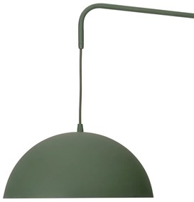 Arandela Yoná 32X95,2X44,2Cm 1Xe27 Braço Haste E Cúpula Alumínio - Usi... (FN-F - Fendi Fosco)