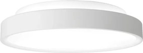 Plafon De Sobrepor Aluminio Branco 27Cm Ring