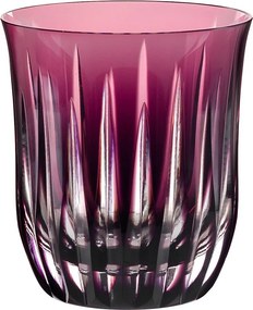 Copo de Cristal Mozart Basic Lapidado p/ Whisky 410ml Ametista