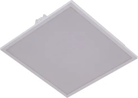 Plafon Led De Embutir Quadrado Branco 8W Edge - LED BRANCO NEUTRO (4000K)