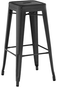 Banqueta Iron Tolix Preta - 19904 Sun House