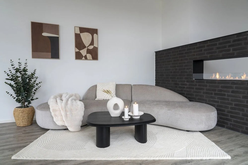 Beżowa sofa 90 cm Venice – House Nordic