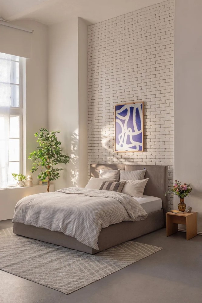 Kamionkowa osłonka na doniczkę ø 18 cm Roza – Bloomingville