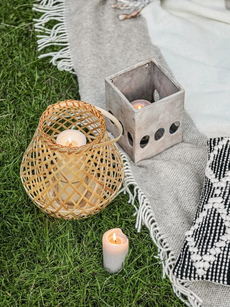 Śmietankowobiała świeczka Eco candles by Ego dekor Friendly, 50 h