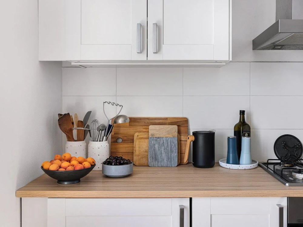 18-częściowy zestaw szarych naczyń z kamionki Bonami Selection Malia