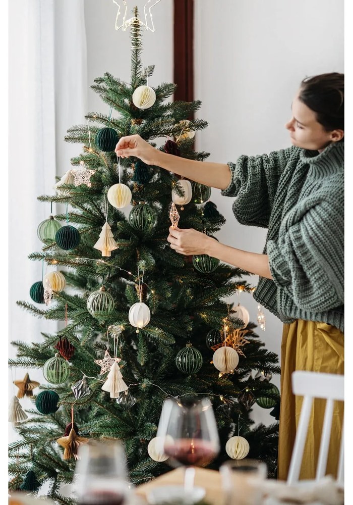 Przezroczysta girlanda świetlna LED DecoKing Christmas, 200 lampek, dł. 1 m