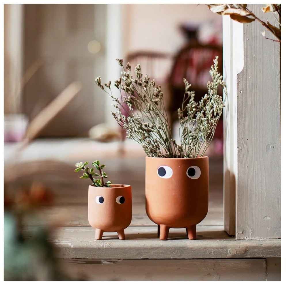 Terakotowa doniczka Sass &amp; Belle Leggy, ø 12,1 cm