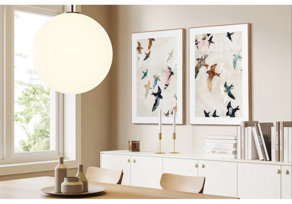 Obraz 30x40 cm Abstract Birds – Malerifabrikken