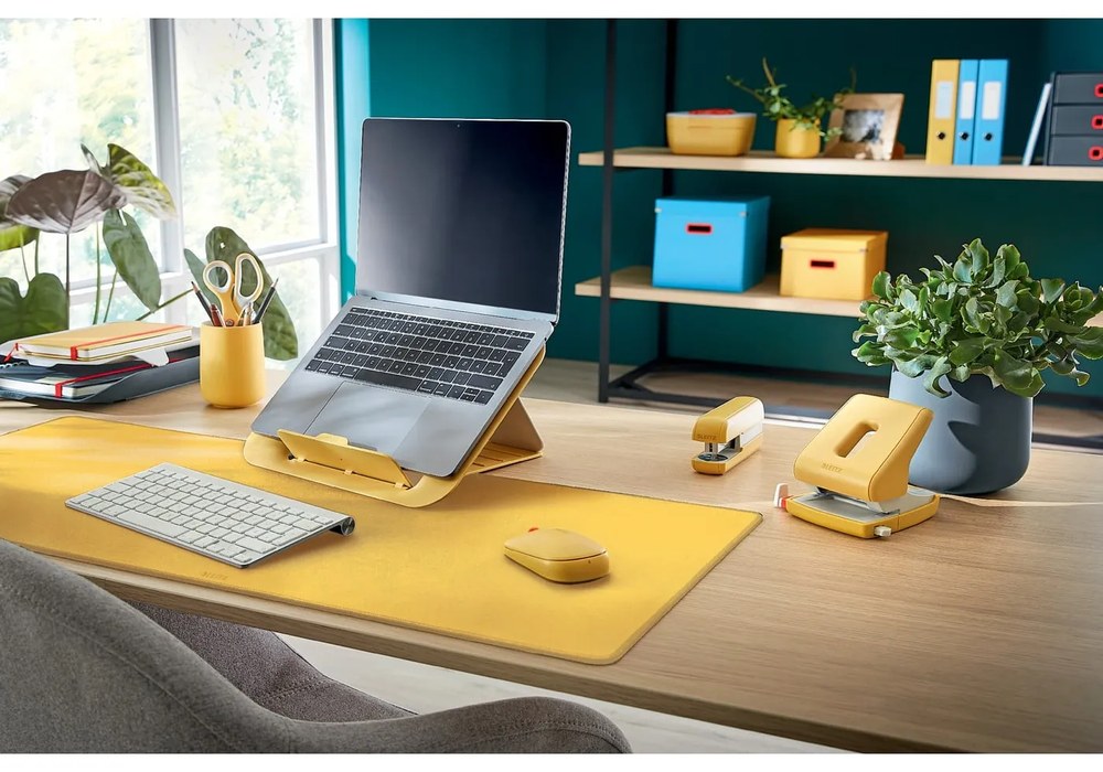 Regulowana podstawka pod laptopa ERGO Cosy – Leitz