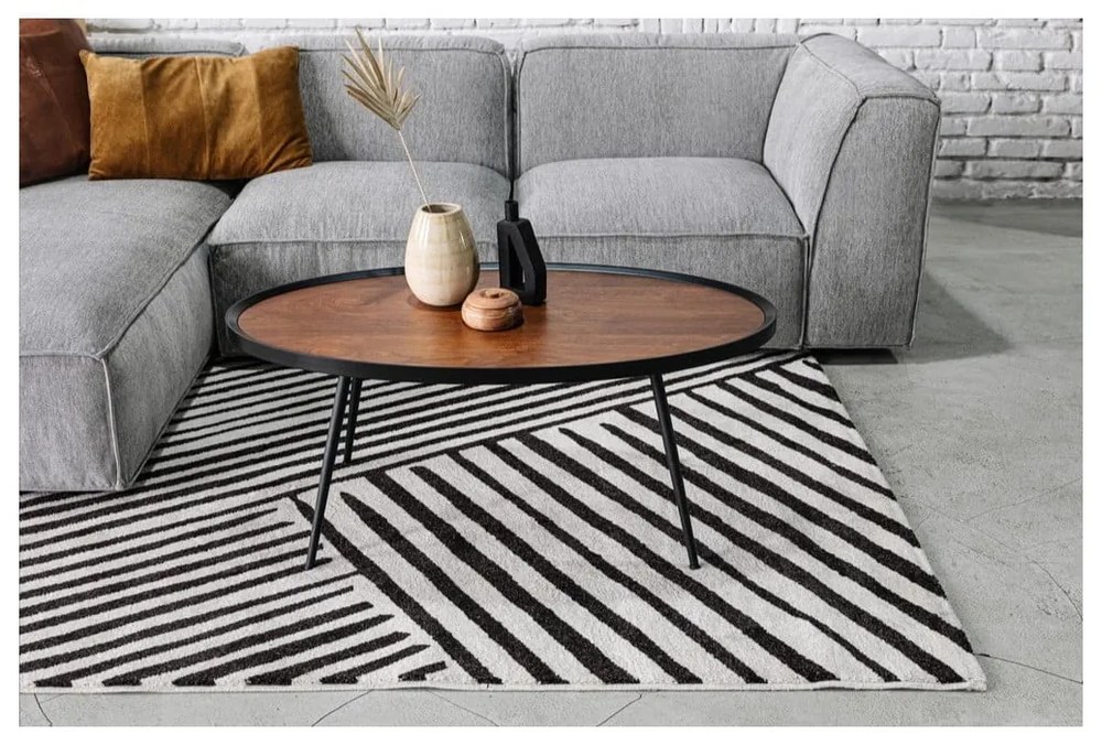 Piaskowobrązowa poduszka dekoracyjna PT LIVING Ribbed, 60x40 cm