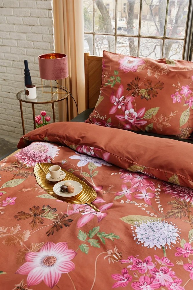 Dekoracja w złotym kolorze Mauro Ferretti Leaf, 55,5x18 cm