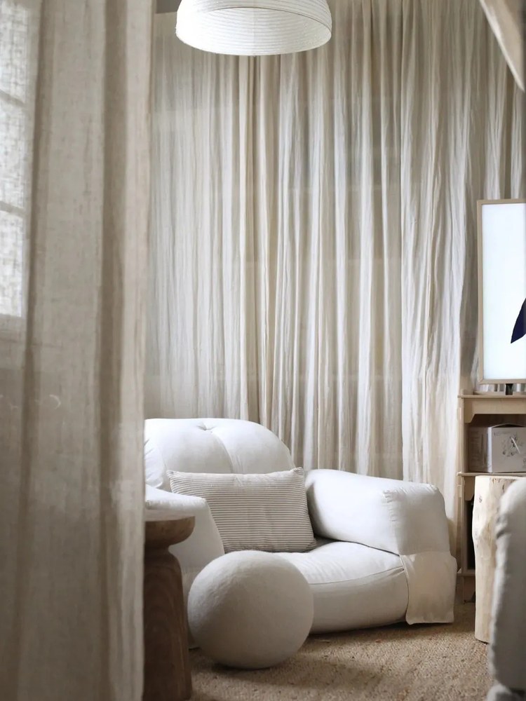 Fotel rozkładany Karup Design Hippo Beige