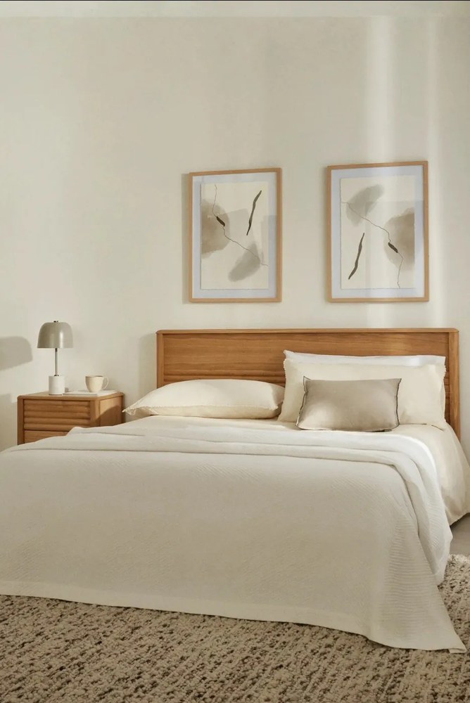 Szafka nocna w dekorze dębu Lenon – Kave Home