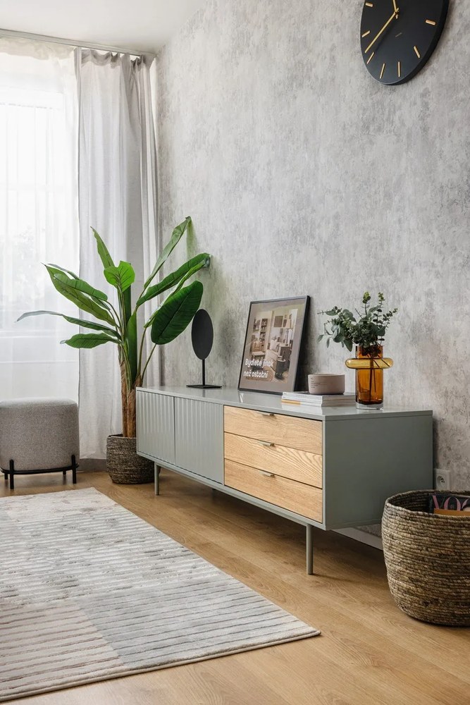 Sztuczny bananowiec (wysokość 138 cm) – WOOOD