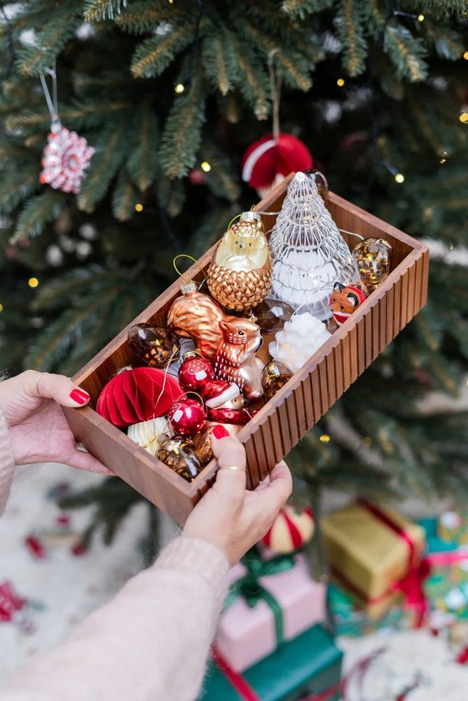 Białe świąteczne dekoracje świetlne 4 szt. ø 6,5 cm Carla – Sirius