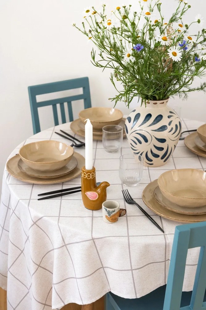 Beżowy zestaw naczyń z kamionki 16 szt. Glosia – Bonami Selection