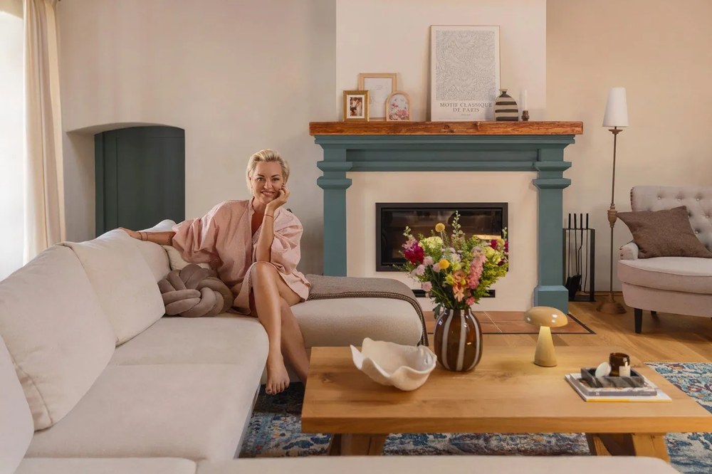 Brązowy szklany wazon Mayah – Bloomingville