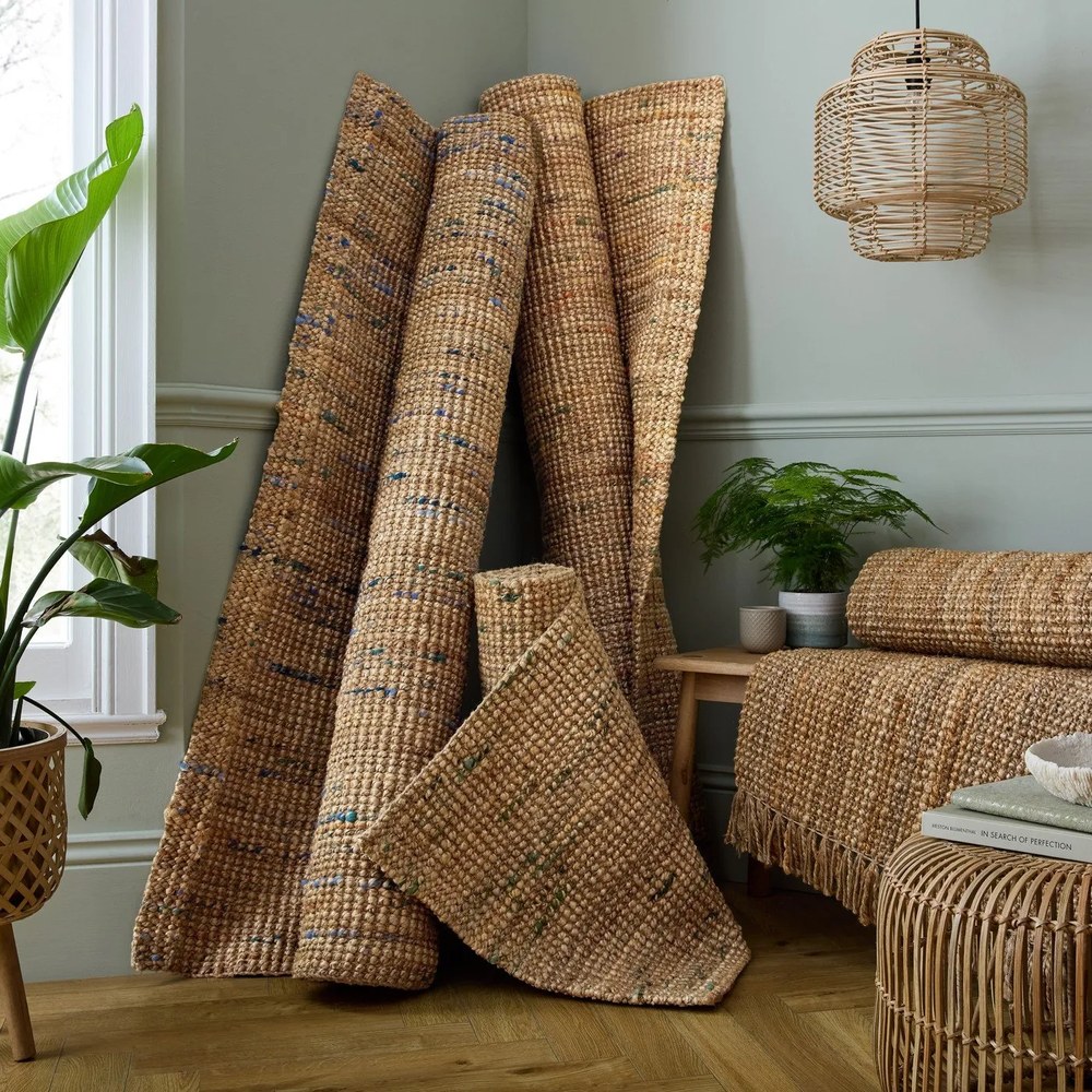 Chodnik z juty tkany ręcznie 60x300 cm Jute Boucle – Flair Rugs