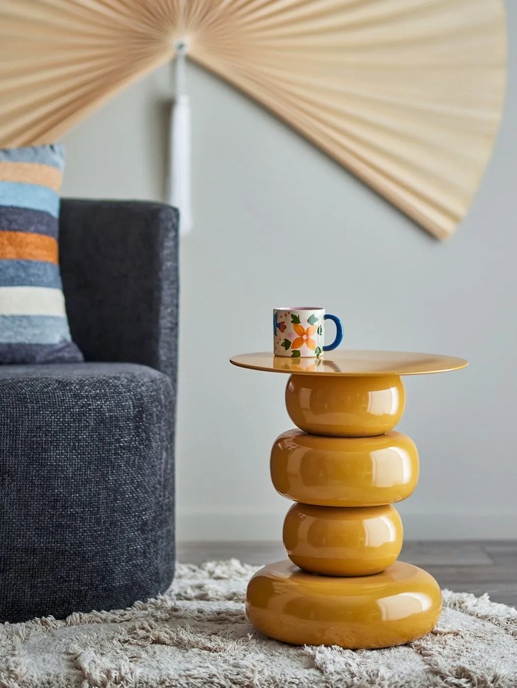 Czarne/beżowe kubki zestaw 2 szt. ceramiczne 300 ml Maricala – Bloomingville