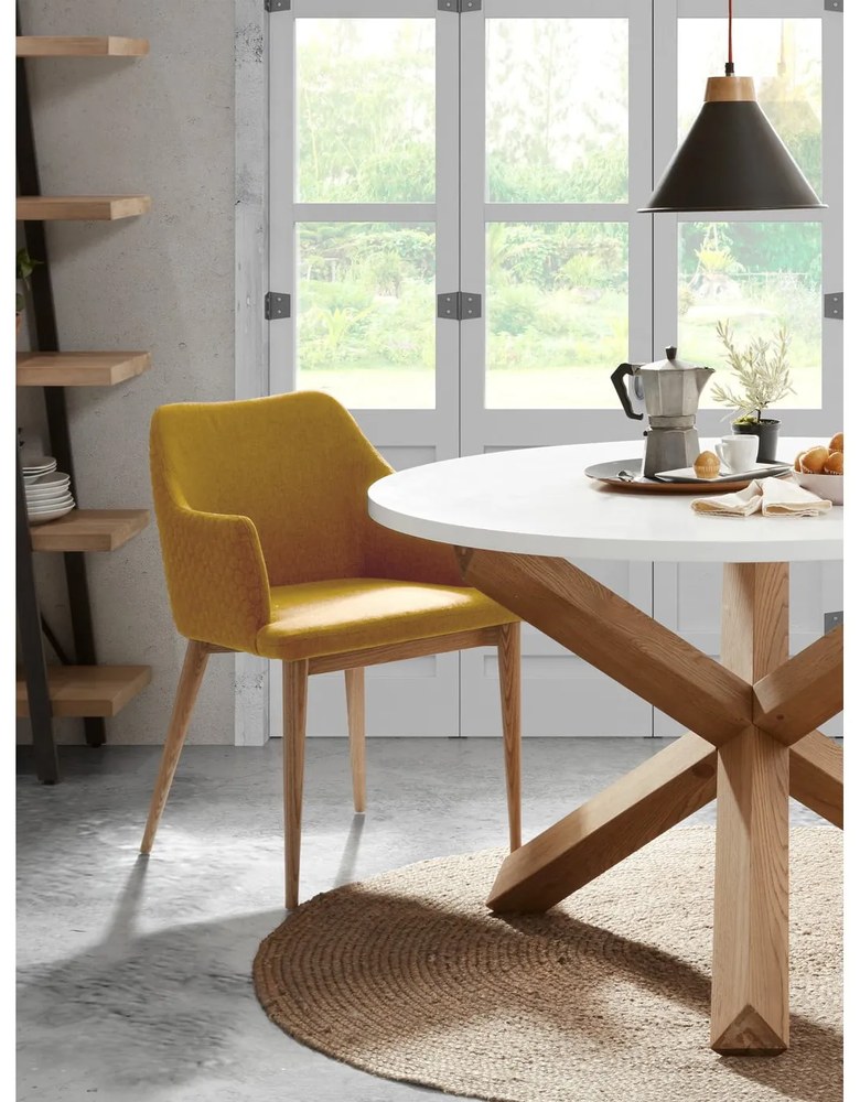 Stół Kave Home Nori, ⌀ 135 cm