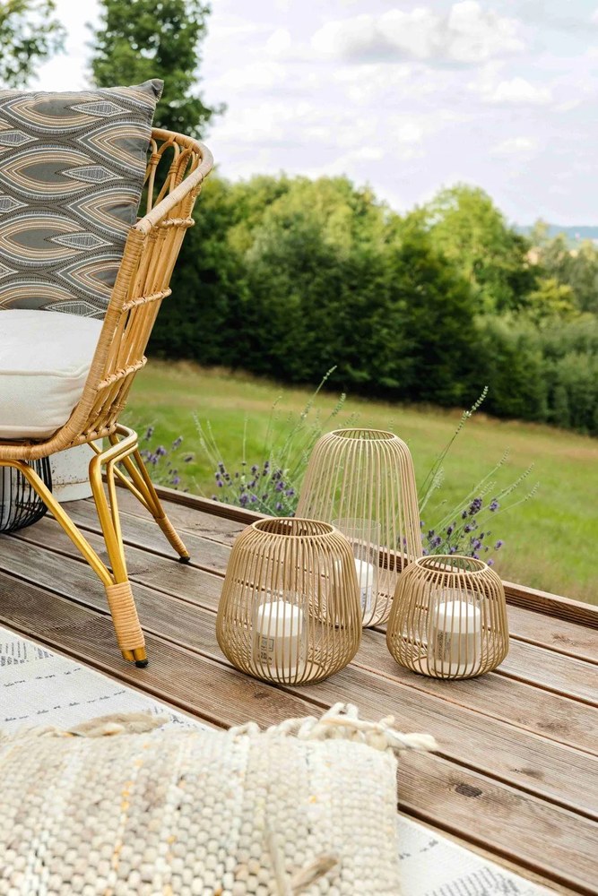 Rattanowy fotel ogrodowy Bonami Essentials Ratta Outdoor