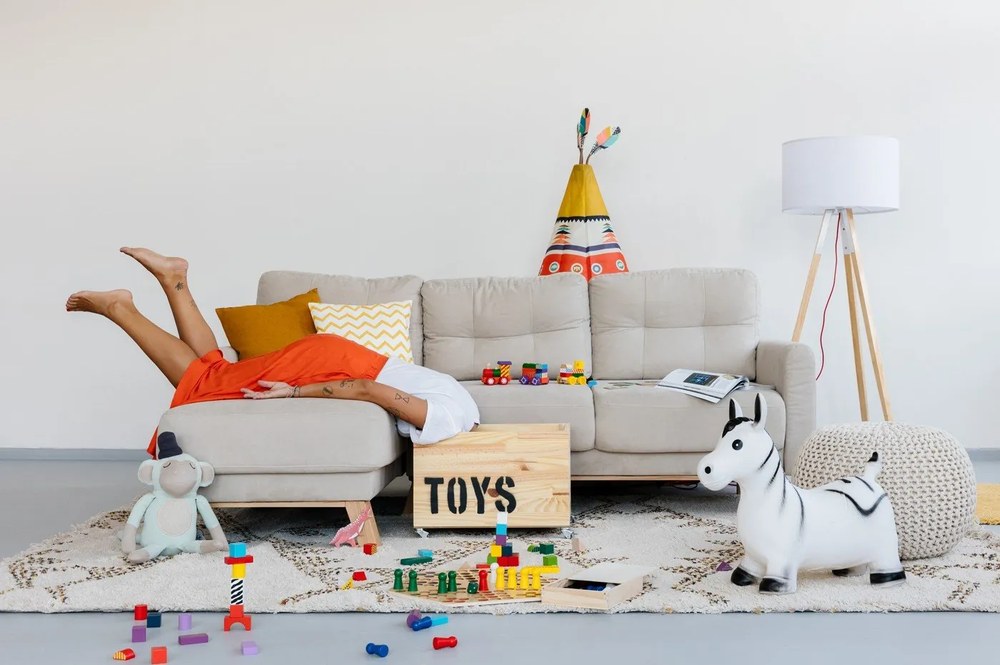 Jasnoszary rozkładany narożnik Bonami Selection Pop