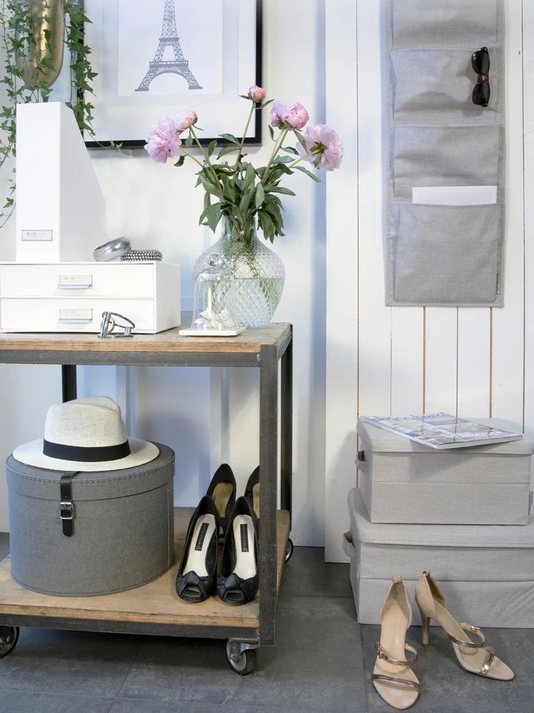 Zestaw 2 czarnych pudełek Bigso Box of Sweden Rut