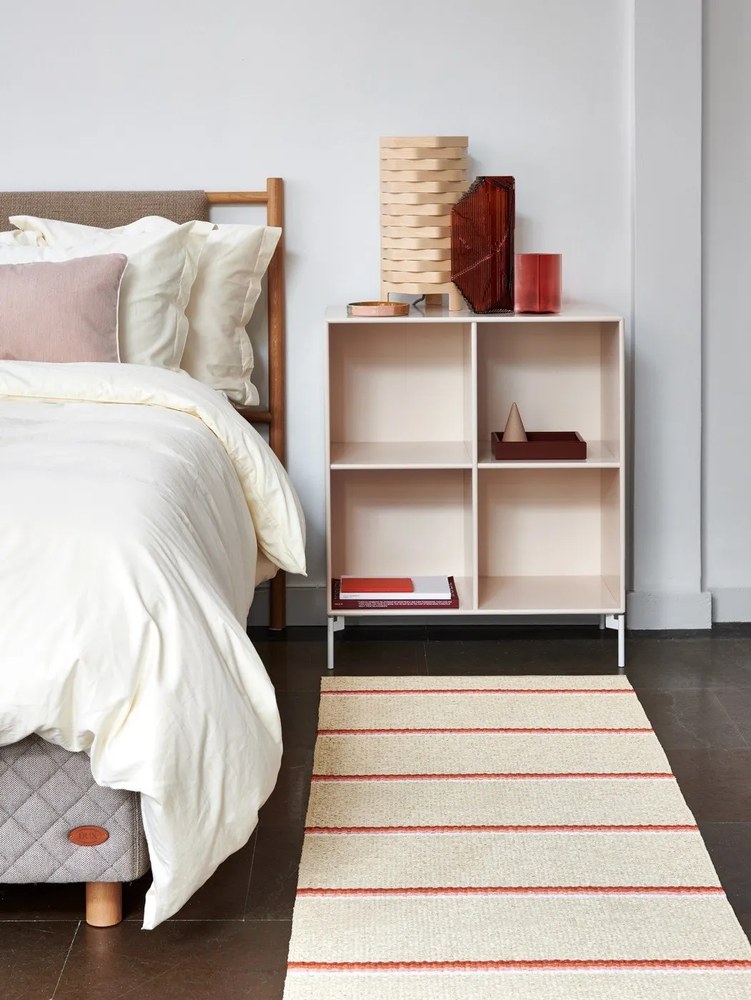 Ceglasto-kremowy chodnik odpowiedni na zewnątrz 70x180 cm Olle Brick Cream – Pappelina