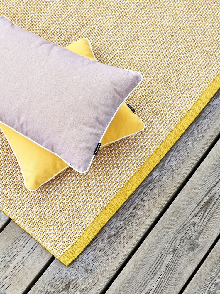 Musztardowy chodnik odpowiedni na zewnątrz 70x150 cm Sam Mustard – Pappelina