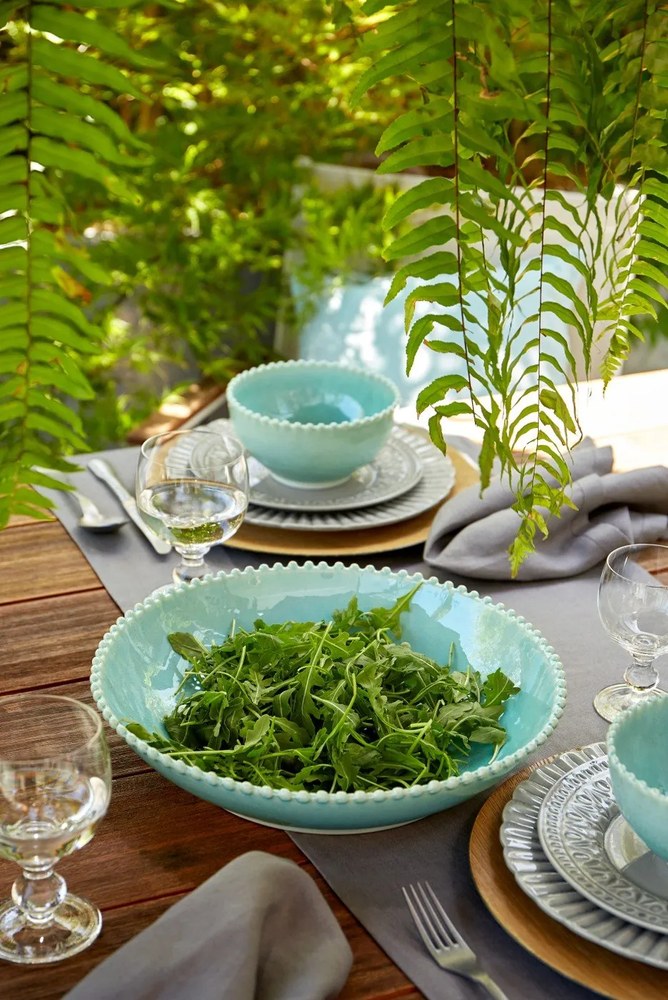 Szary kamionkowy talerz deserowy Costa Nova Cristal, ⌀ 28 cm