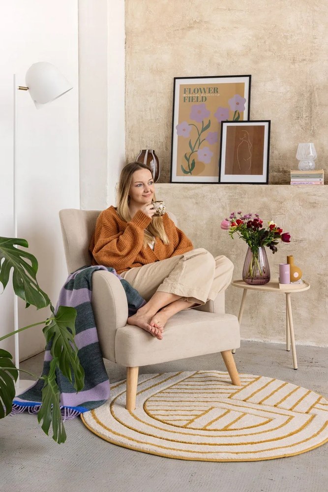 Biała lampa stojąca SULION Paris, wys. 150 cm